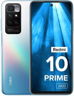 Redmi 10 Prime 2022 (4GB 64GB ) Bifrost Blue(Refurbished)
